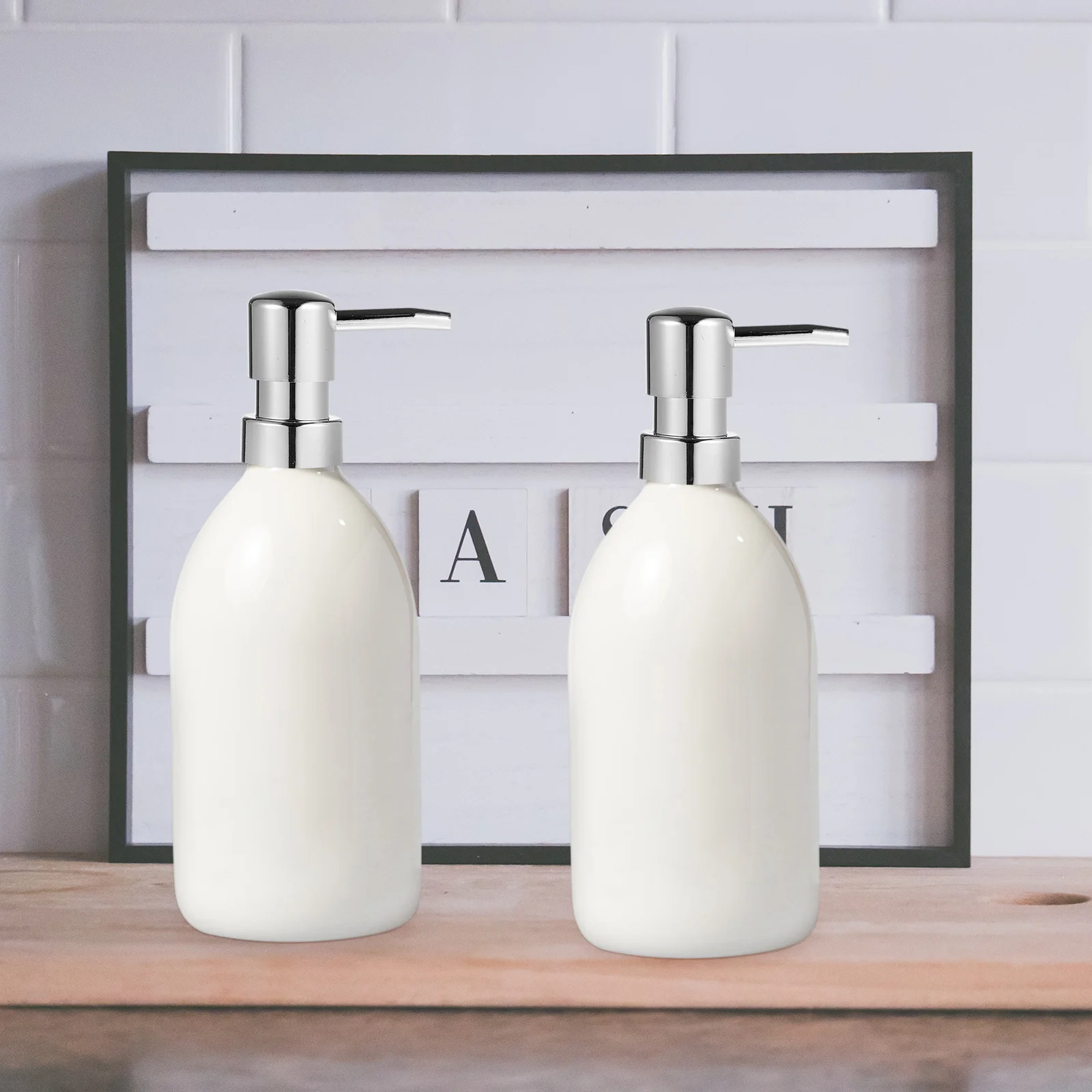 4Pcs Pump Head Replacement for Dispenser Bottles Premium Plastic Soap Dispenser Pumps for Shampoo Lotion Cream