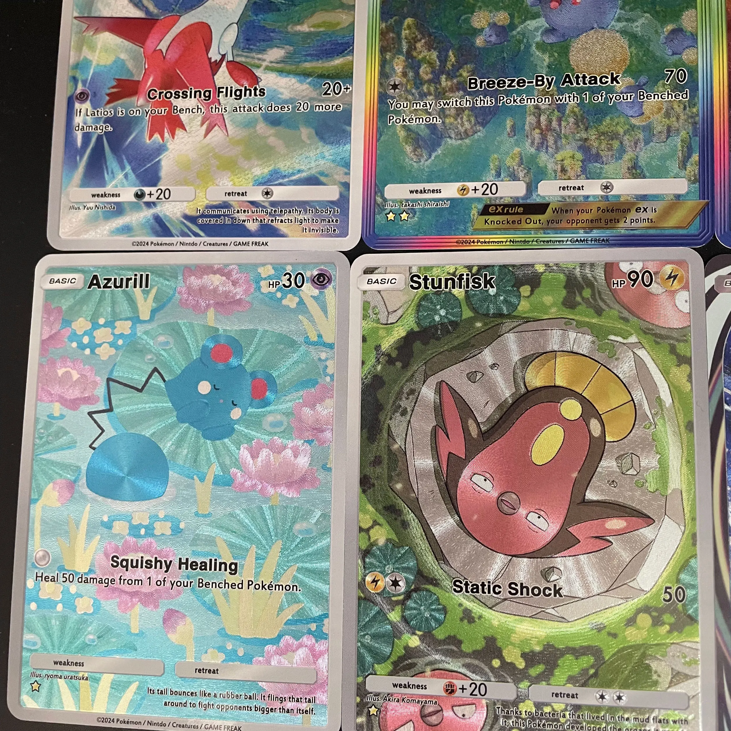 Diy Ptcg Pocket The 25Th Installment Pikachu Crawdaunt Eevee Slurpuff Textured Rough Flash Rough Color Flash Collection Card