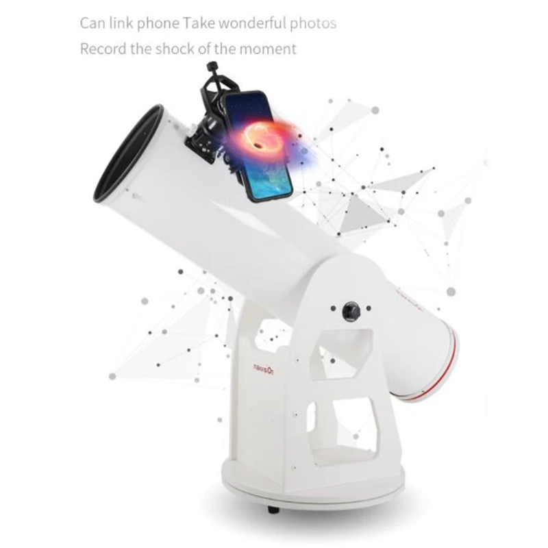 Maxvision 10 Pollici 254/1270 millimetri DOB Dobson Riflessione Telescopio Astronomico F5 HD Osservare Le Stelle di Visione Notturna del Telescopio