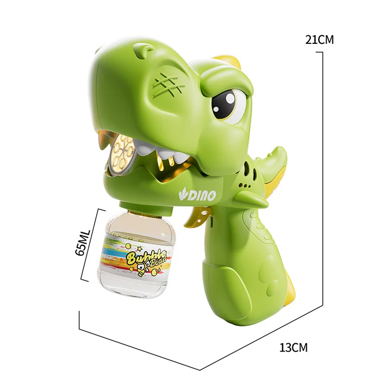 Kinder-Seifenblasenpistole, elektrisch, 65 ml, Seifenmaschine, tropfenfrei, mit Licht, automatische Party-Spiele im Freien, für 3 Jahre Kinder, Geburtstagsgeschenke