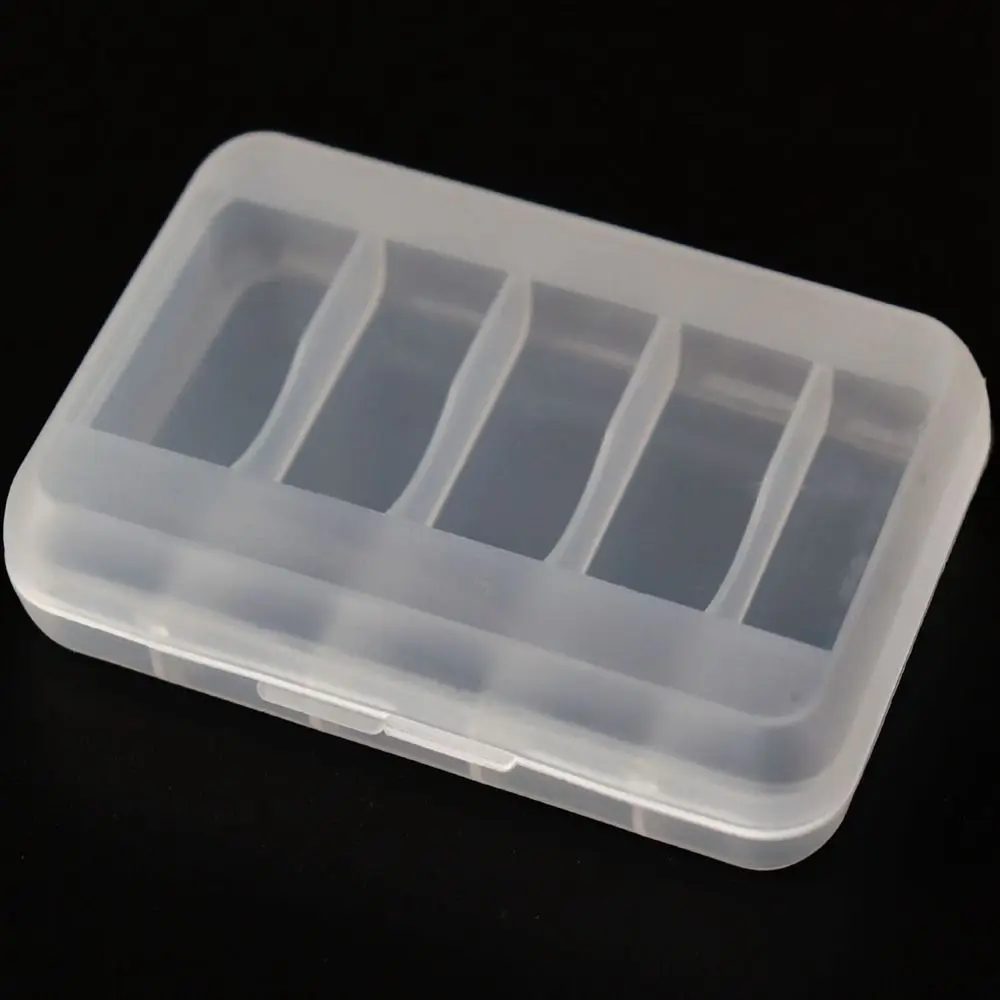 Plastic Storage Box Portable Durable Transparent Small Items Case Square Jewelry Beads Container Power Tools Holder