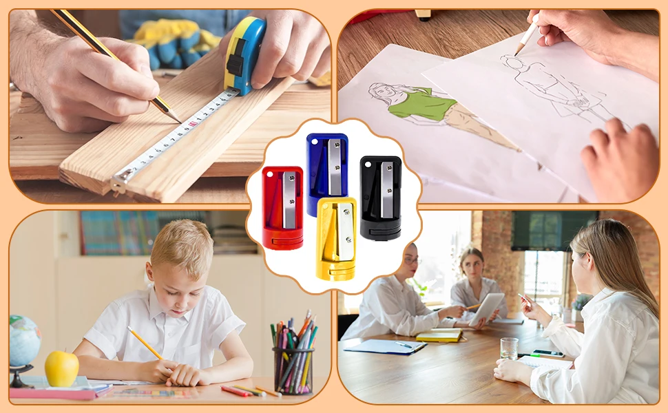 Woodwork Carpenter Pencil Sharpener Cutter Shaver Narrow Sharpening Tool For Woodworking Hand Tools Accessories