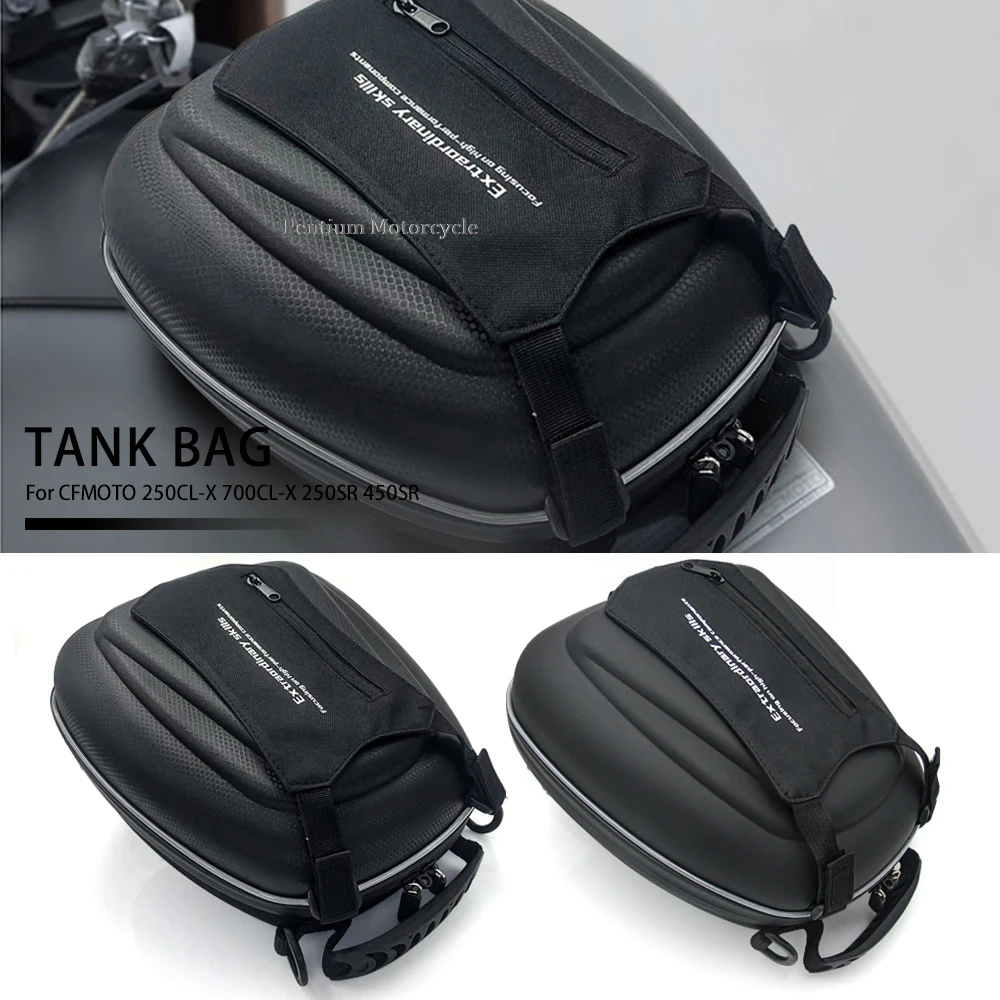 

Fuel Tank Bag Luggage For CFMOTO 250CL-X 700CL-X 250SR 450SR 650MT 650NK 250NK 800MT Motorcycle Navigation Racing Bags Tanklock