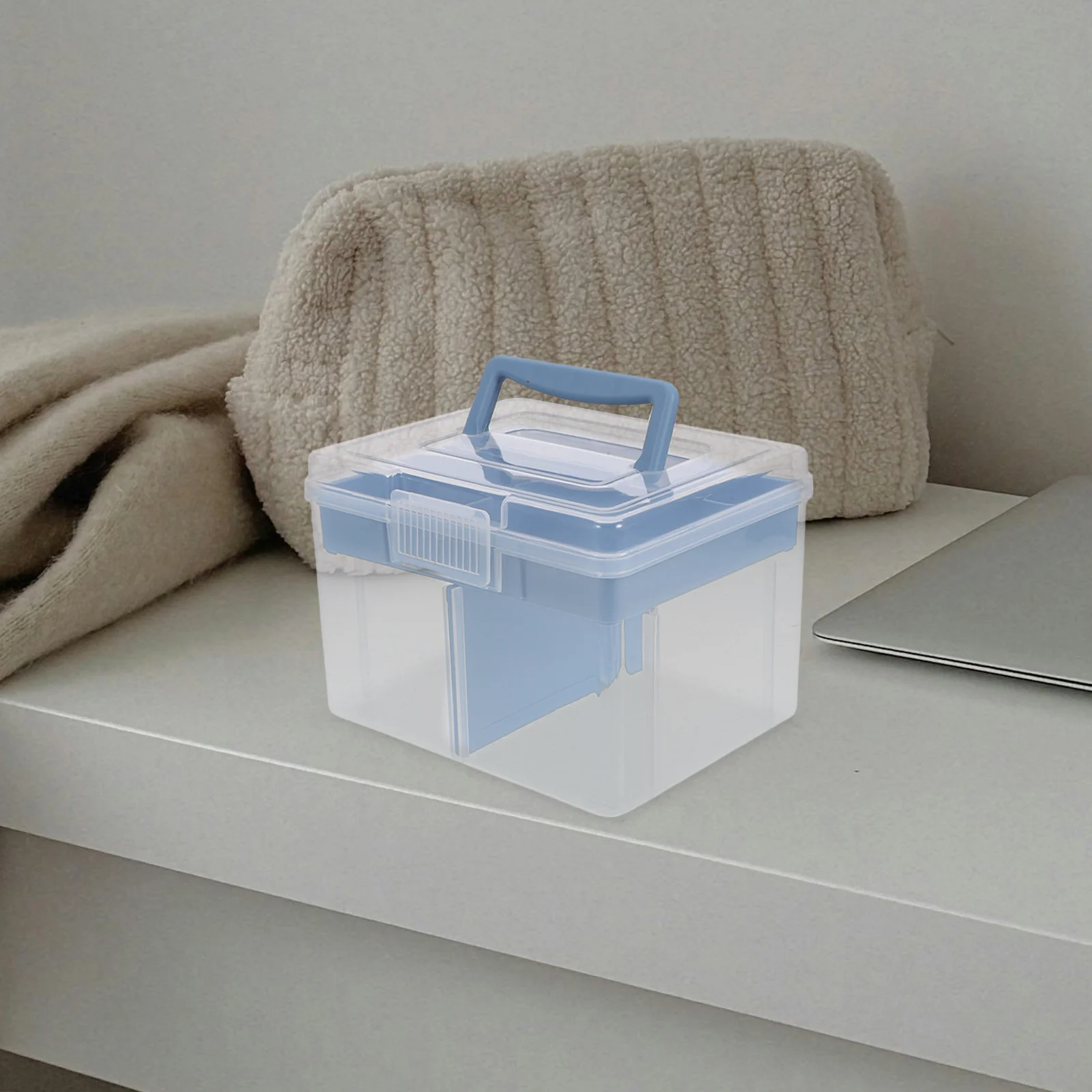 Storage Box Plastic Hard ganizer Case for Collectors Banknotes Holder Clear Plastic Dividing Storage Box Key Keeper