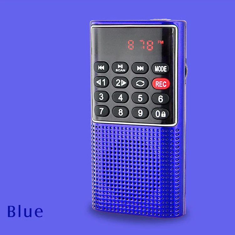 Recording Radio Player, Proolin Factory L-328 FM radio mini  portable  speaker with voice recorder and MP3 player