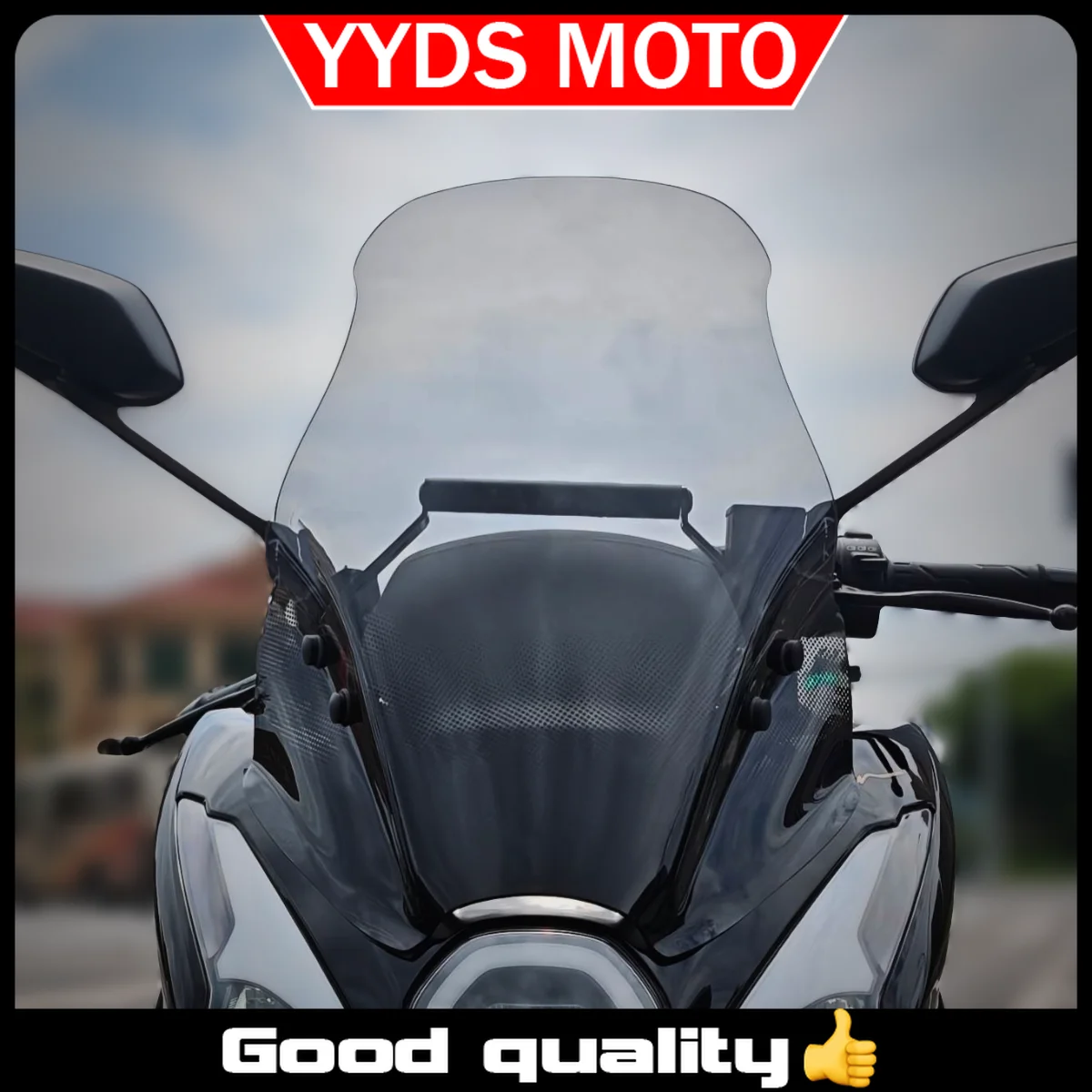 【Good quality】For Haojue UFR150 modified windshield motorcycle parts: front windshield, windproof and rainproof.