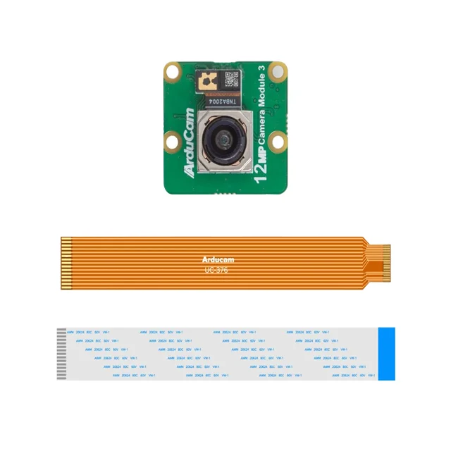 GGDX Chipboard  IMX708 Camera Module 3 B031202 12MP Autofocus Wide Angle for Raspberry Pi, HDR Mode and PDAF Supported