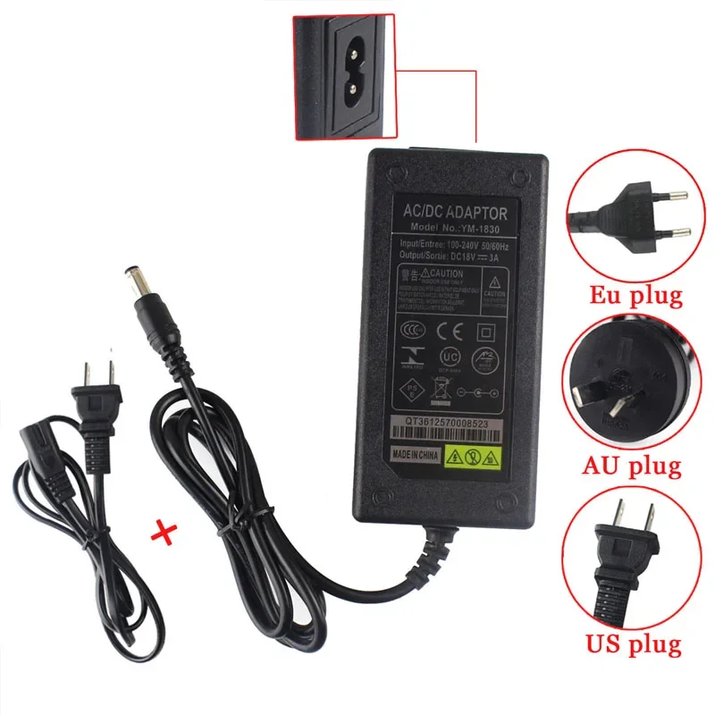 18V 2.5A New AC Adapter for Cricut Cutting Machines KSAH1800250T1M2