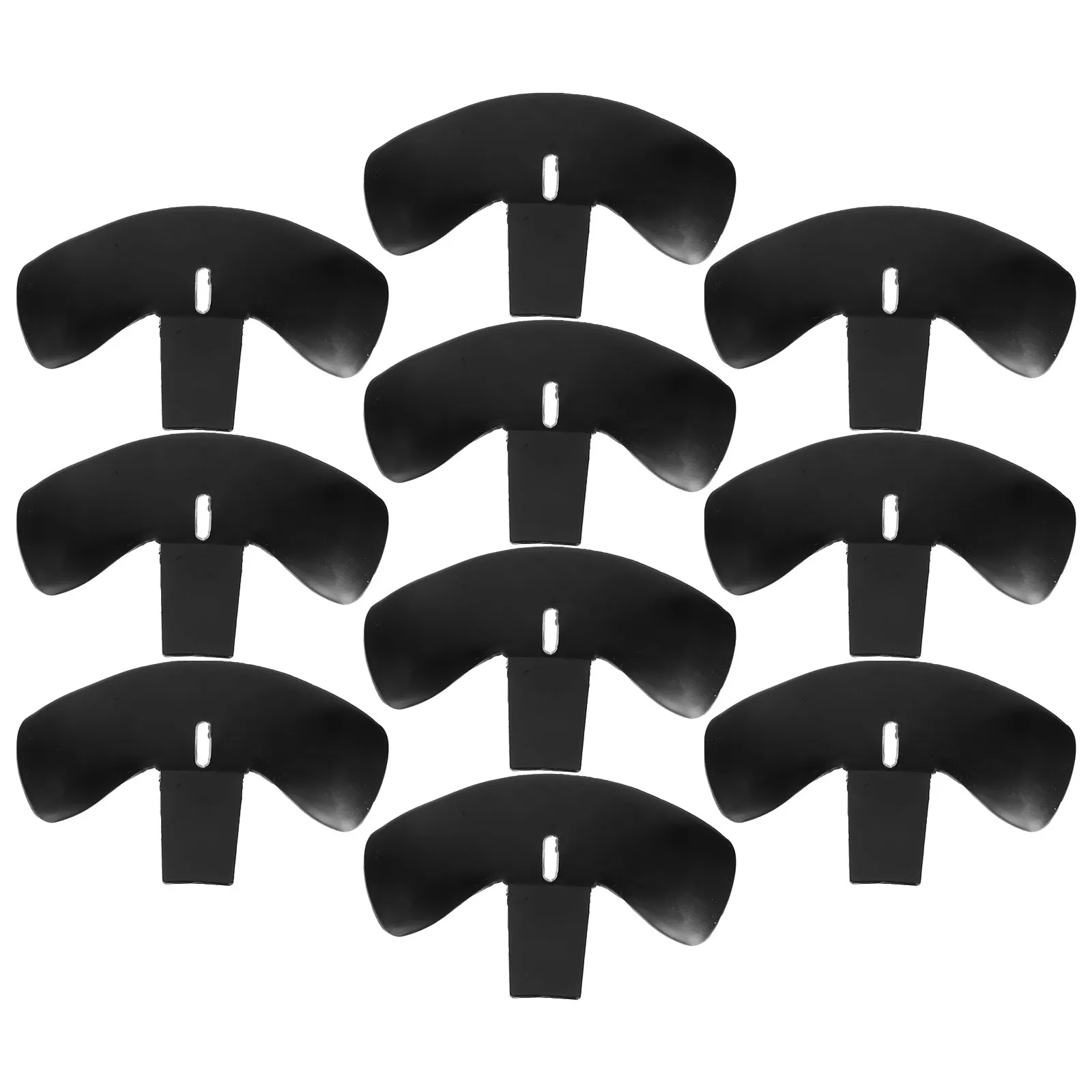 

10pcs Full Brim Hard Hat Visor Inserts Universal Bump Cap Visor Baseball Cap Shaper Support Hat Liner Accessories For Security