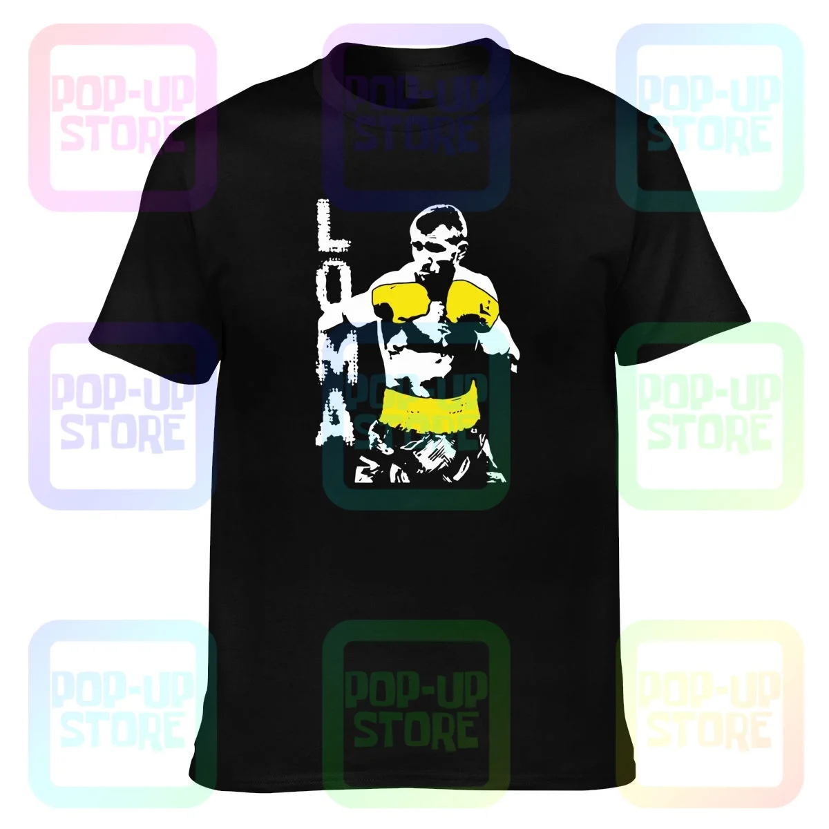 Vasyl Lomachenko Professional Boxer Silhouette T-shirt Tee Shirt Vtg Design Novelty Hot Deals