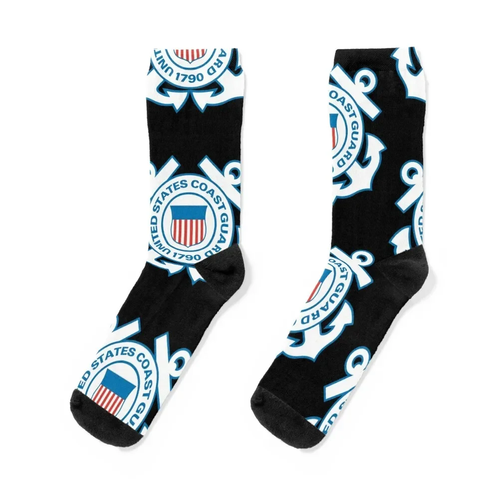 

Us Coast Guard Socks Soccer men cotton high quality sheer short Male Socks Women's