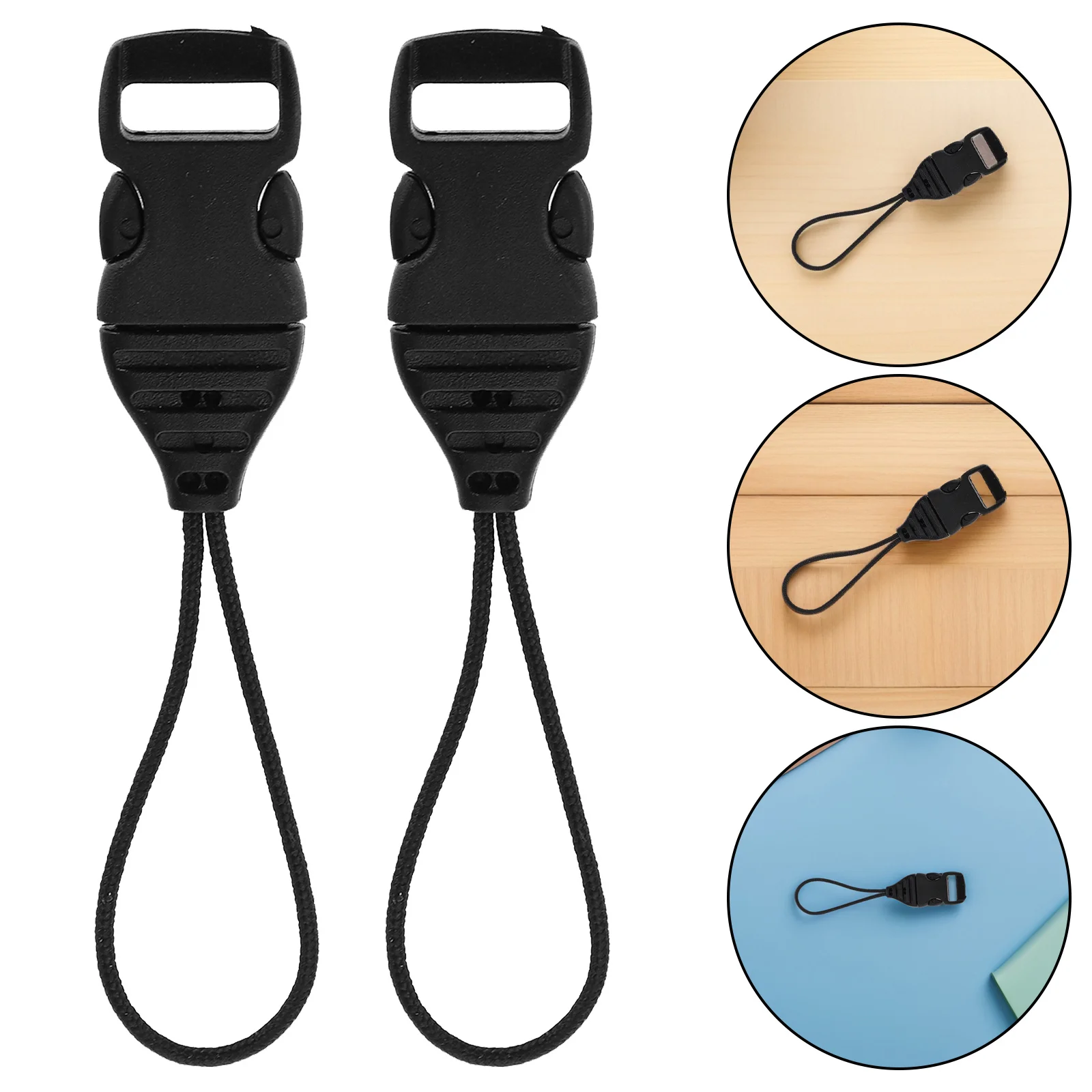 

50Pcs Mini Plastic Side Release Buckles Outdoor Backpack Buckle Quick Release Connector for Bag Decoration Lanyards