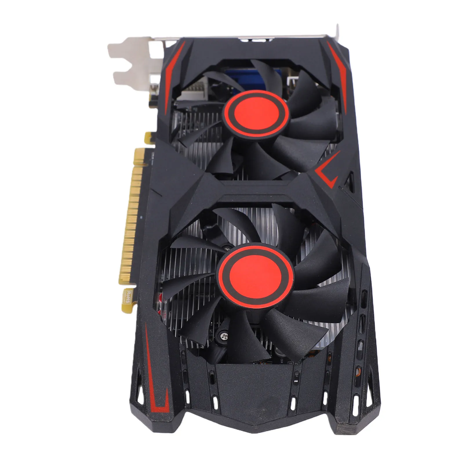 Graphics Card 6GB GDDR5 192BIT Double Fan PCIE 2.0 16X Slot Supports DVI VGA HD Multimedia Interface Gaming Video Card view 3