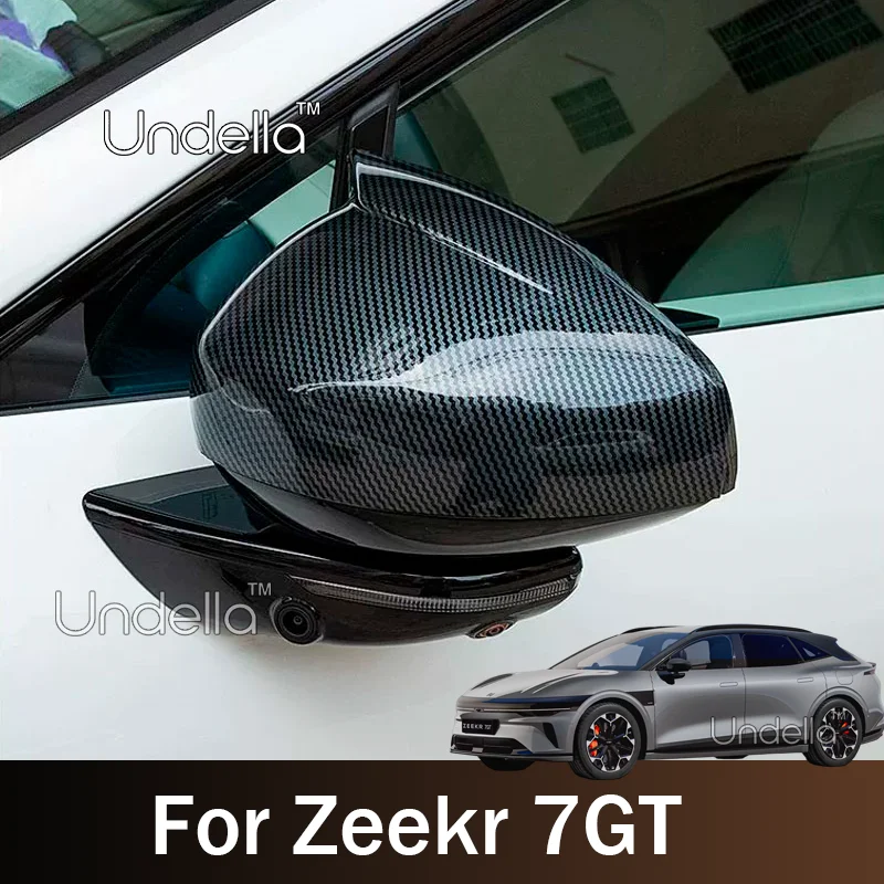 For Zeekr 7GT 2026 2027 Car Rearview Mirror Protect Cover Exterior Door Handles Covers Modification Protect Car Accessories
