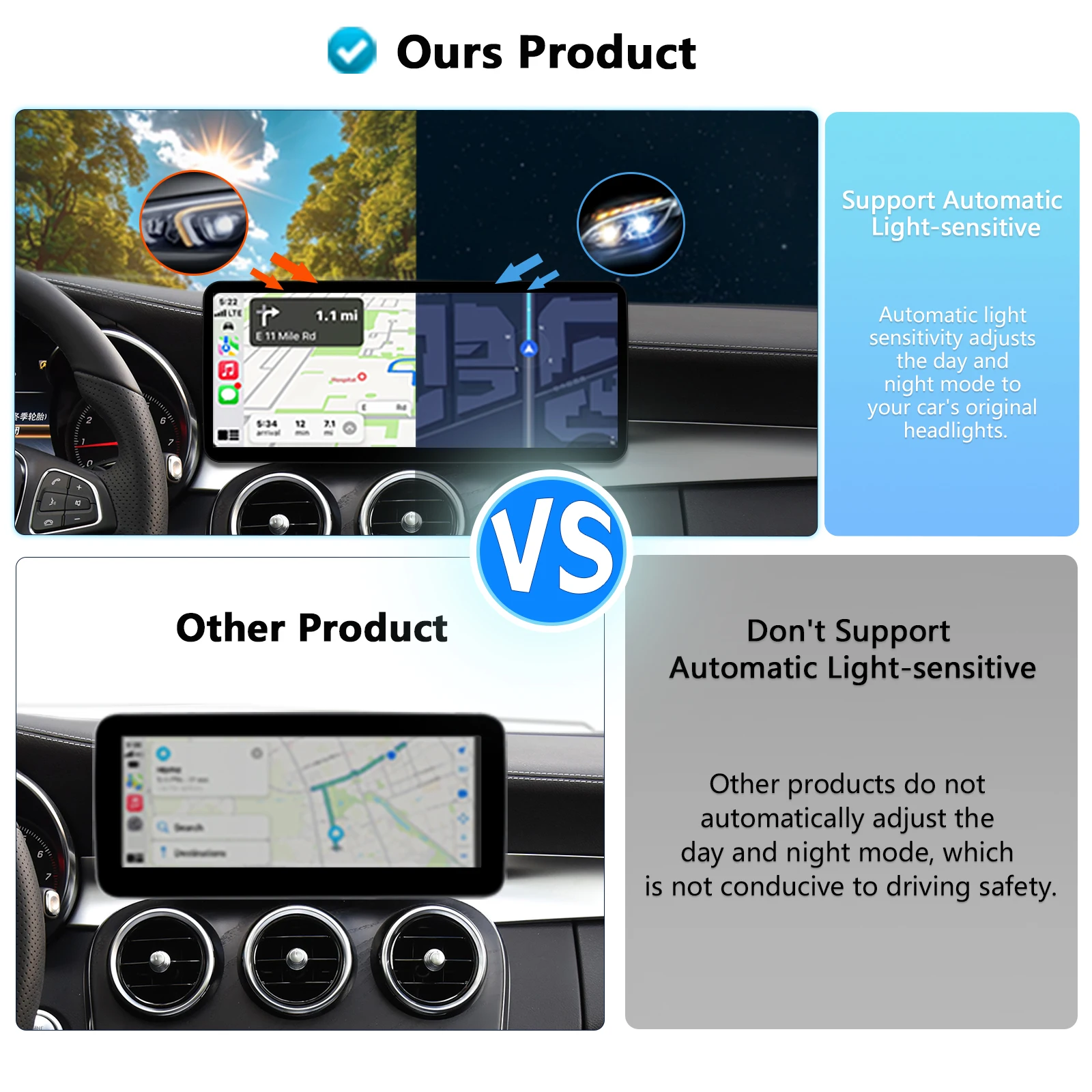 شاشة لينكس Carplay اللاسلكية الضيقة للغاية مقاس 12.3 بوصة لسيارة Mercedes Benz W205 GLC Class X253 W446 Android 14 شاشة راديو تلقائي NTG5.0 #4