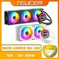 TEUCER NA-360 PC radiador de refrigeración por agua X99 placa base CPU enfriador de refrigeración líquida para Intel LGA 2011 1700 1200 1155 AMD AM4 AM5