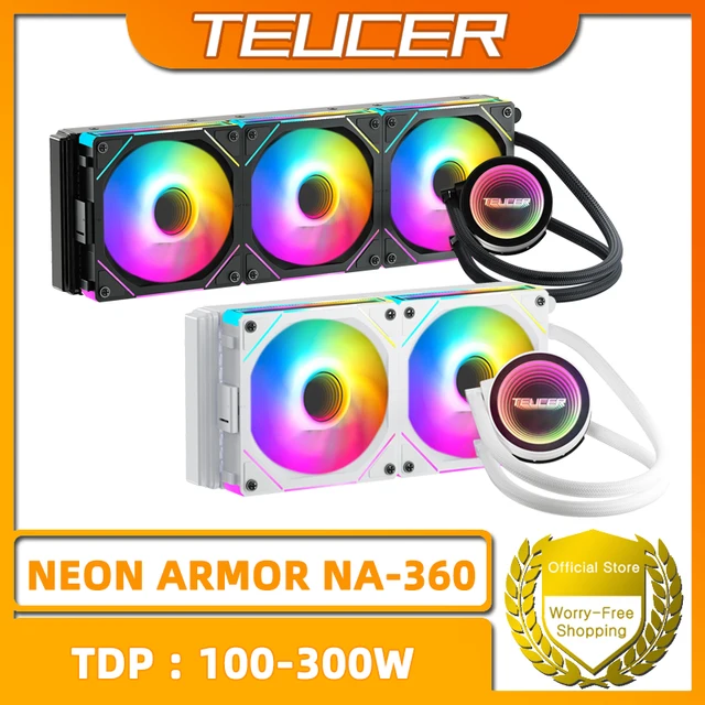 TEUCER NA-360 PC Water Cooling Radiator X99 Motherboard CPU Liquid Cooling Cooler dla Intel LGA 2011 1700 1200 1155 AMD AM4 AM5