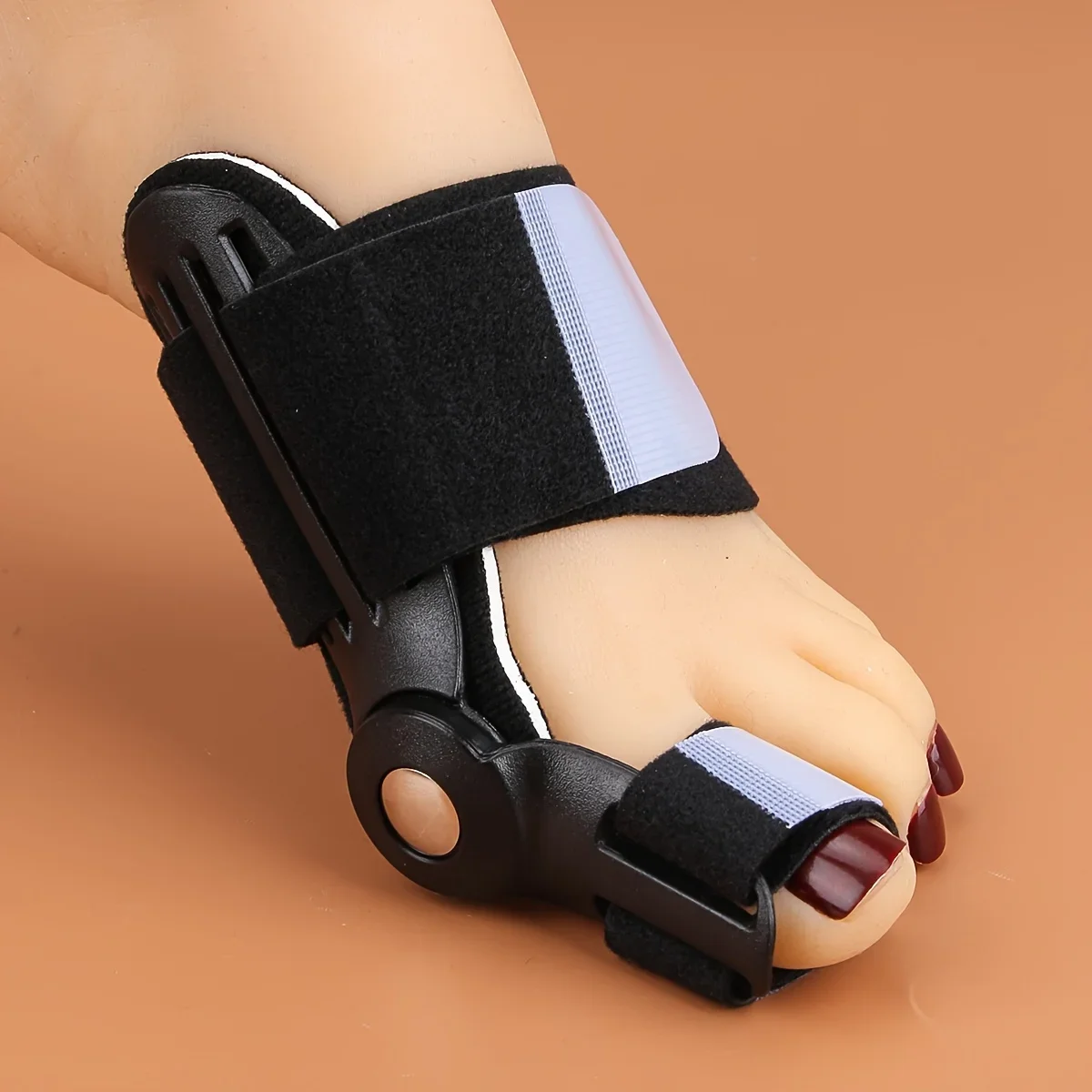 1pc Toe Separator Feet Bone Thumb Adjuster Pedicure Supplies Foot Care Tool Only Fit Night Use Long-term Use Replace Regularly