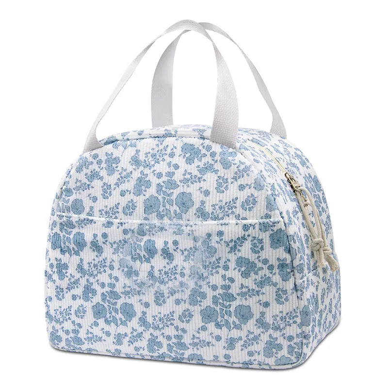 

New Lunch Bag Heat Insulation Meal Picnic Tote Double Zipper Easy to Carry Food Lunch Box Storage Multifunctional Hot Sale