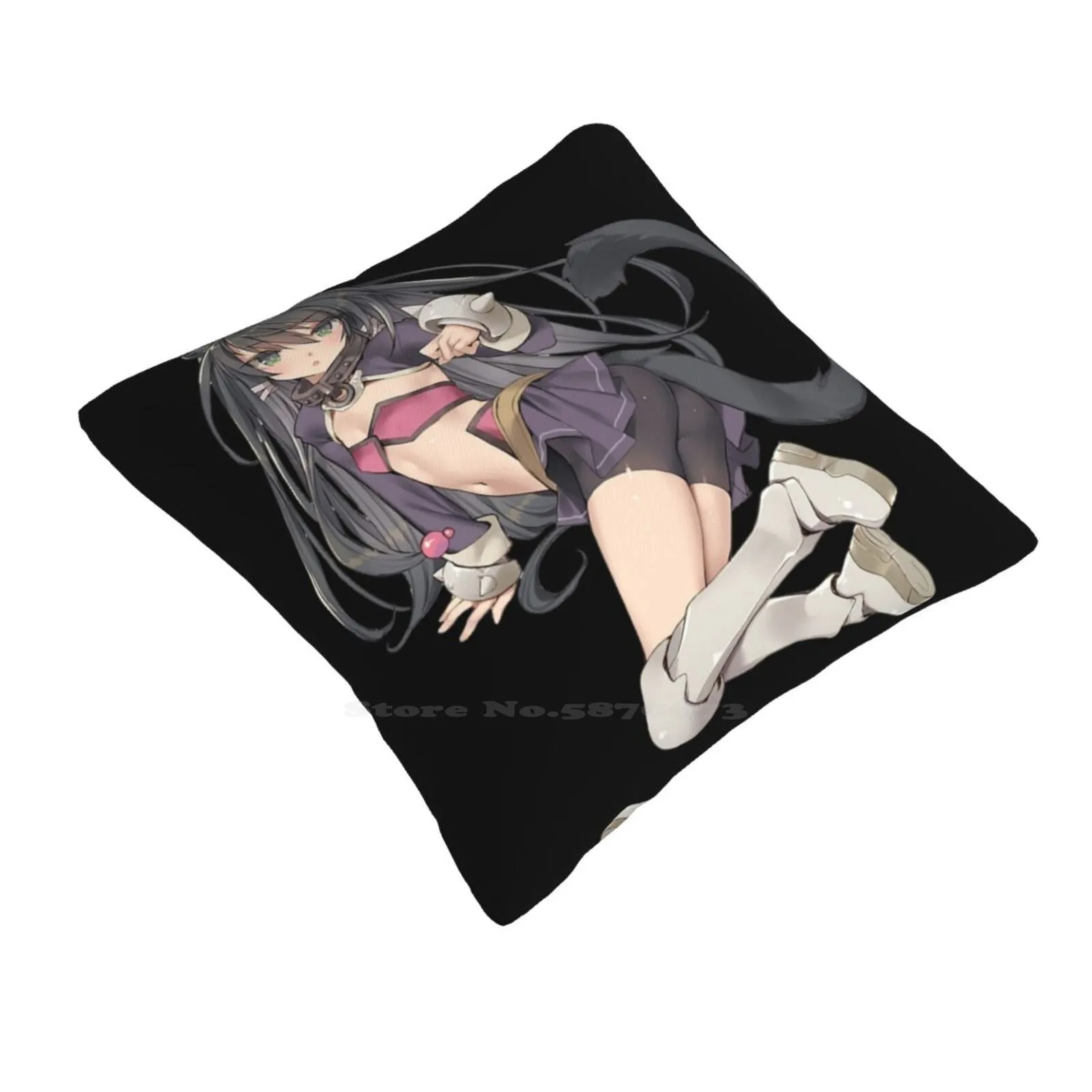 Rem Galleu Pillows Case Bedroom Home Decoration Rem Galleu Isekai Maou To Shoukan Shoujo No Dorei Majutsu How Not To Summon A