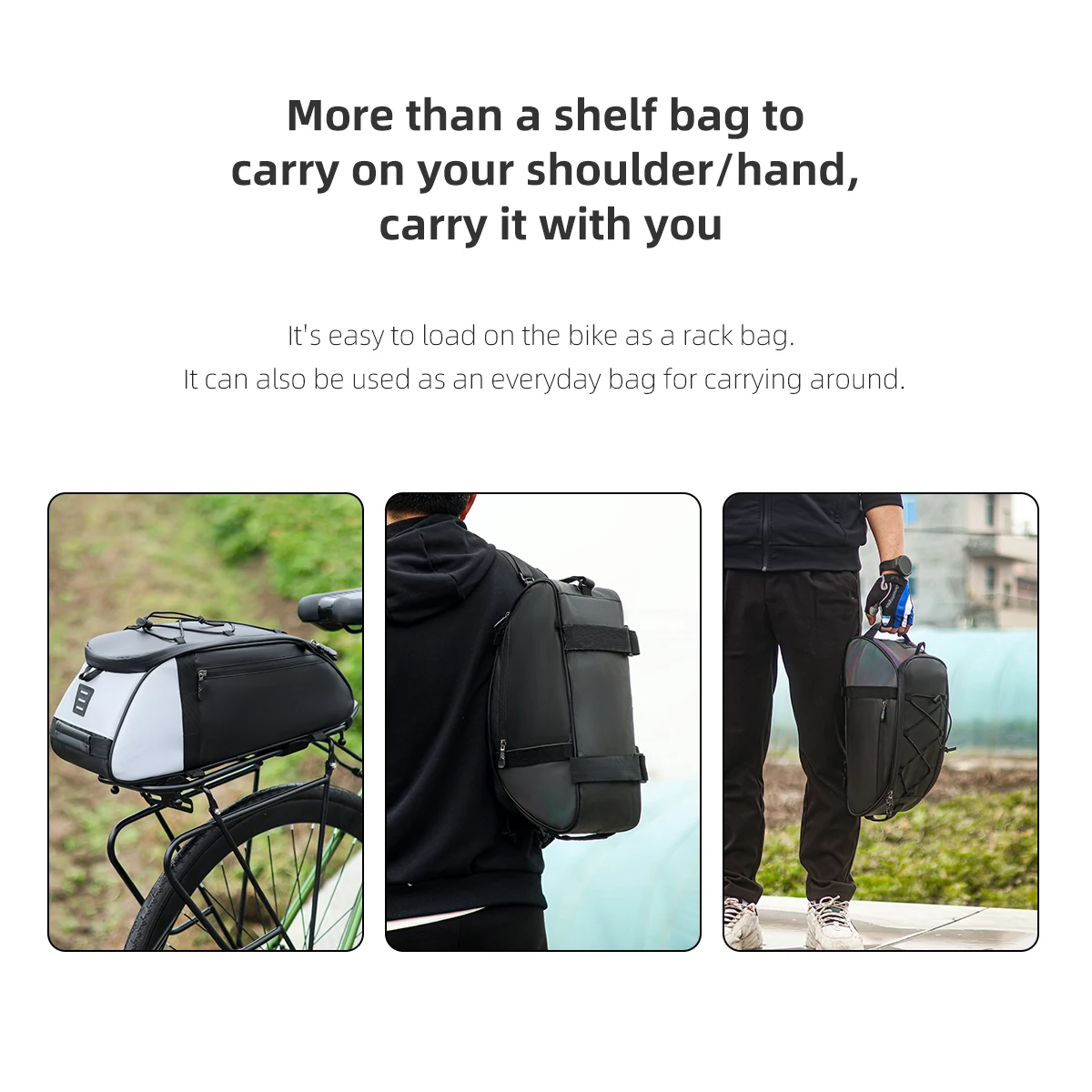 Bicycle Bags, Mountain Bike Rear Panniers, Electric Folding Rack Bags, Cycling Equipment, Camel Bags, Reflective Rear Seat Bags
