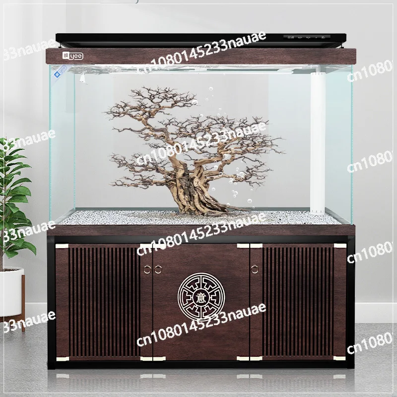 70% Off Yee Aquarium Arowana Fish Tank Large Glass Eco Fish Tank Accessories Fish Tank Cabinet Glass Aquarium