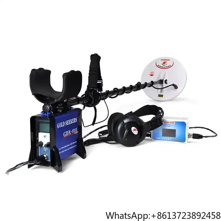 

Professional Underground Hand Metal Detector 10 Meter Depth Gold Detector Machine Gold Finder GDX8000 Industrial Metal Detectors