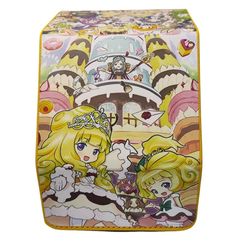 Yu-Gi-Oh Card Case Madolche Puddingcess Petingcessoeur Diy Quality Leather Action Toy Figures Anime Game Collection Storage Box