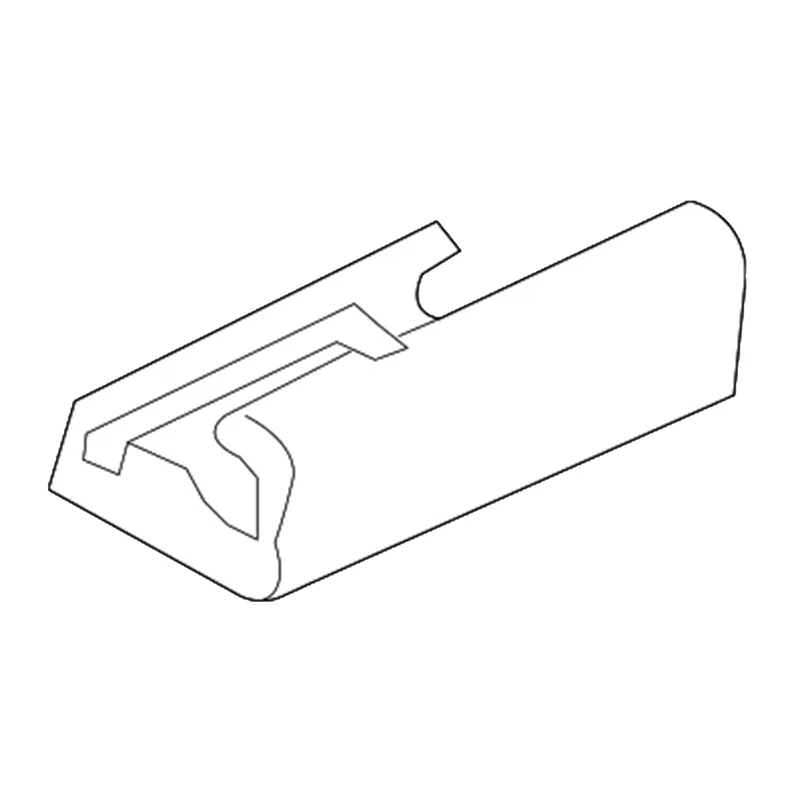 For BMW Front Seat Rail Trim 52107324971 52107324972 Seat Guide Rail Plate X5 M X6 F15 F16 F85 F86 2013-2018 1Pair