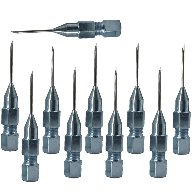 

Needle Nose Grease Tool Dispenser Nozzle Adaptor Grease Needle Tip Of The Mouth Grease Nozzle Grease Accessories 10Pcs