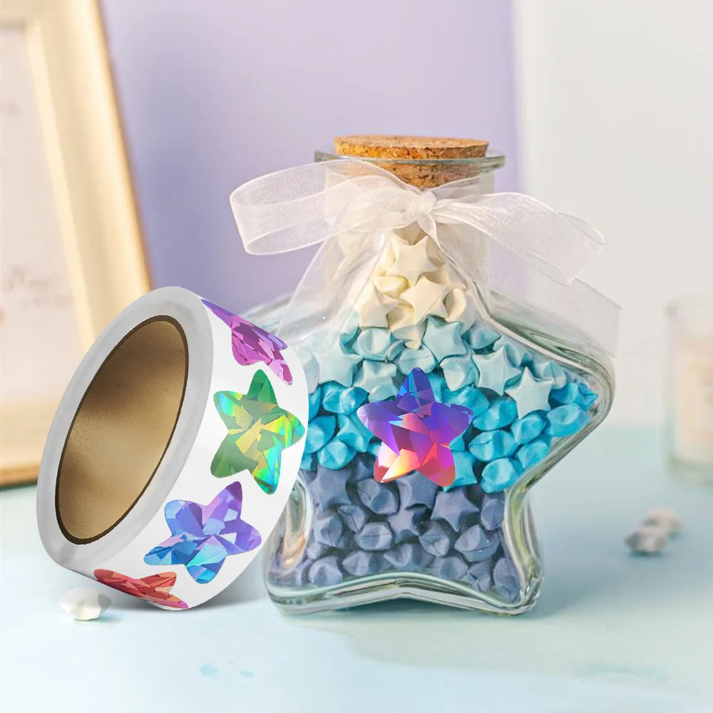 ملصقات نجمية لامعة للأطفال ، ملصق مكافآت معلمي المدرسة ، ديكور الحفلات ، ملصق الأعمال الصغيرة ، ملصقات سكرابوكينغ ، 1 بوصة ، * * *