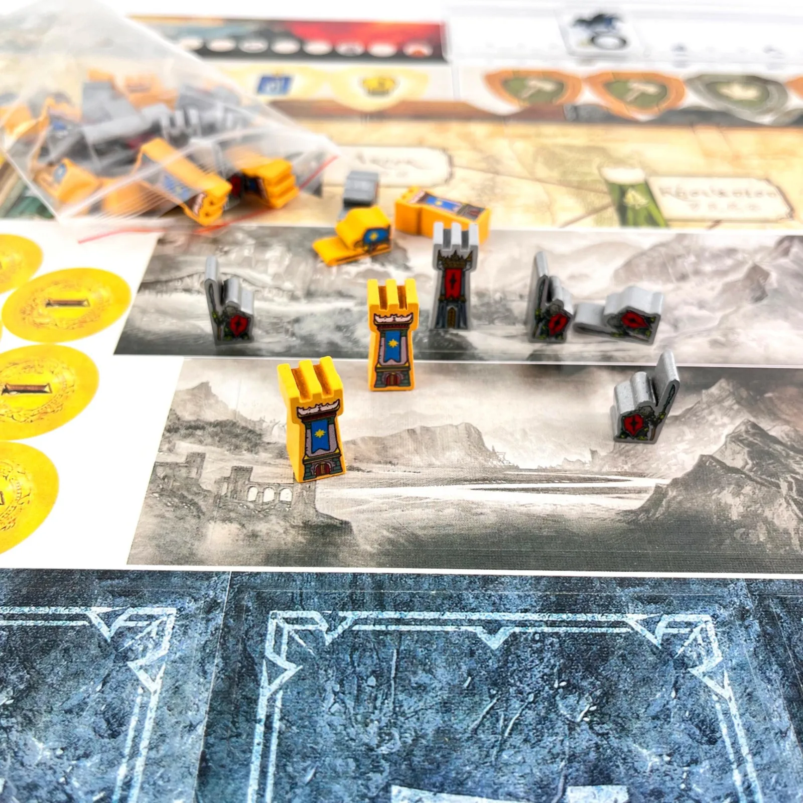 Board Game: DUEL ON MIDDLE EARTH – 2-Player Strategy Duel Game, Party & Gathering Fun, Includes Promo Card
