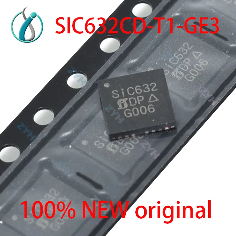 (5 unidades) SIC632CD-T1-GE3 SIC632CD SIC632 QFN MOSFET Gate DriversPMIC - Potência 100% Novo Chipset