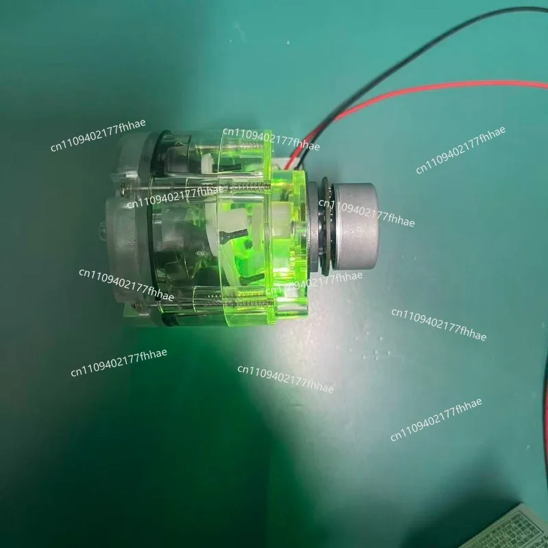 555Brushless Transparent Oxygen Pump 2717 Brushless Motor, Automatic Switching Oxygen Pump Head with Atmospheric Colorful Lights