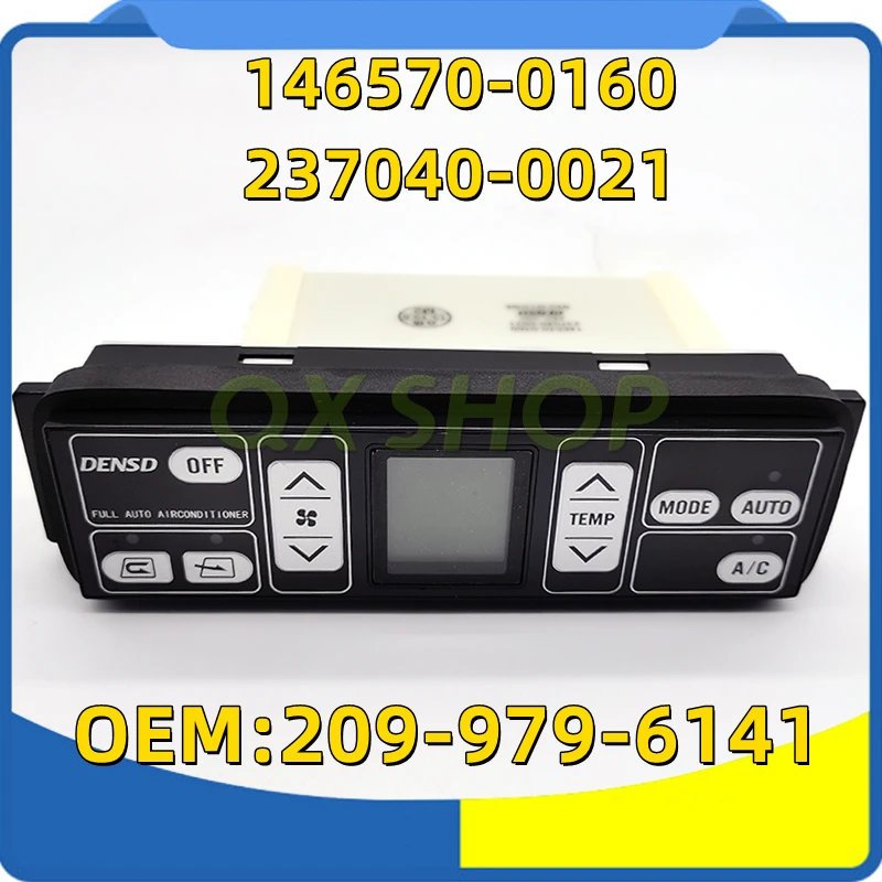 

Панель контроллера кондиционера переменного тока PC-7 209-979-6141, запасные части 24 В для экскаватора Komatsu PC200/270/300/350-7 146570 -0160 старый