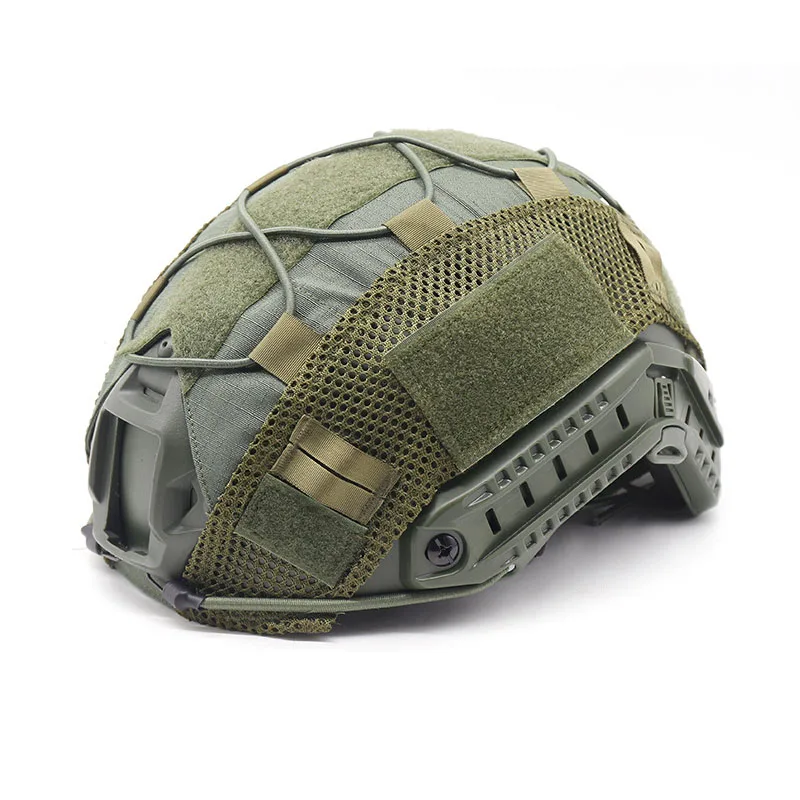 Tactical Camouflage Helmet Cover Combat  Helmet Covers Hunting Wargame Helmets Accessories Cover Cloth for FAST PJ / MH  Helmet