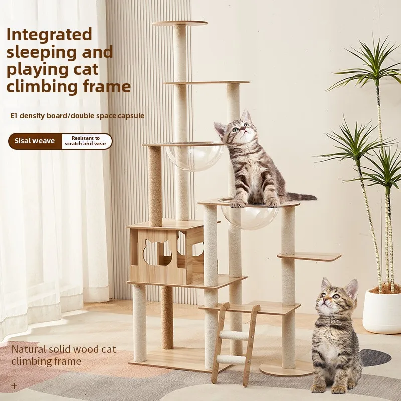 

Space Capsule Cat Climbing Frame Large Six Layer