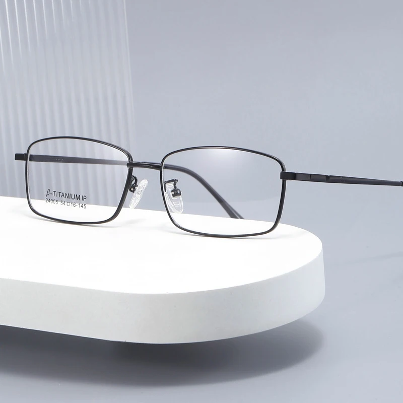 New Retro Men Small Rectangle Business Blue Light Blocking Reading Glasses Magnifier Male Casual Hyperopia Spectacles Custom