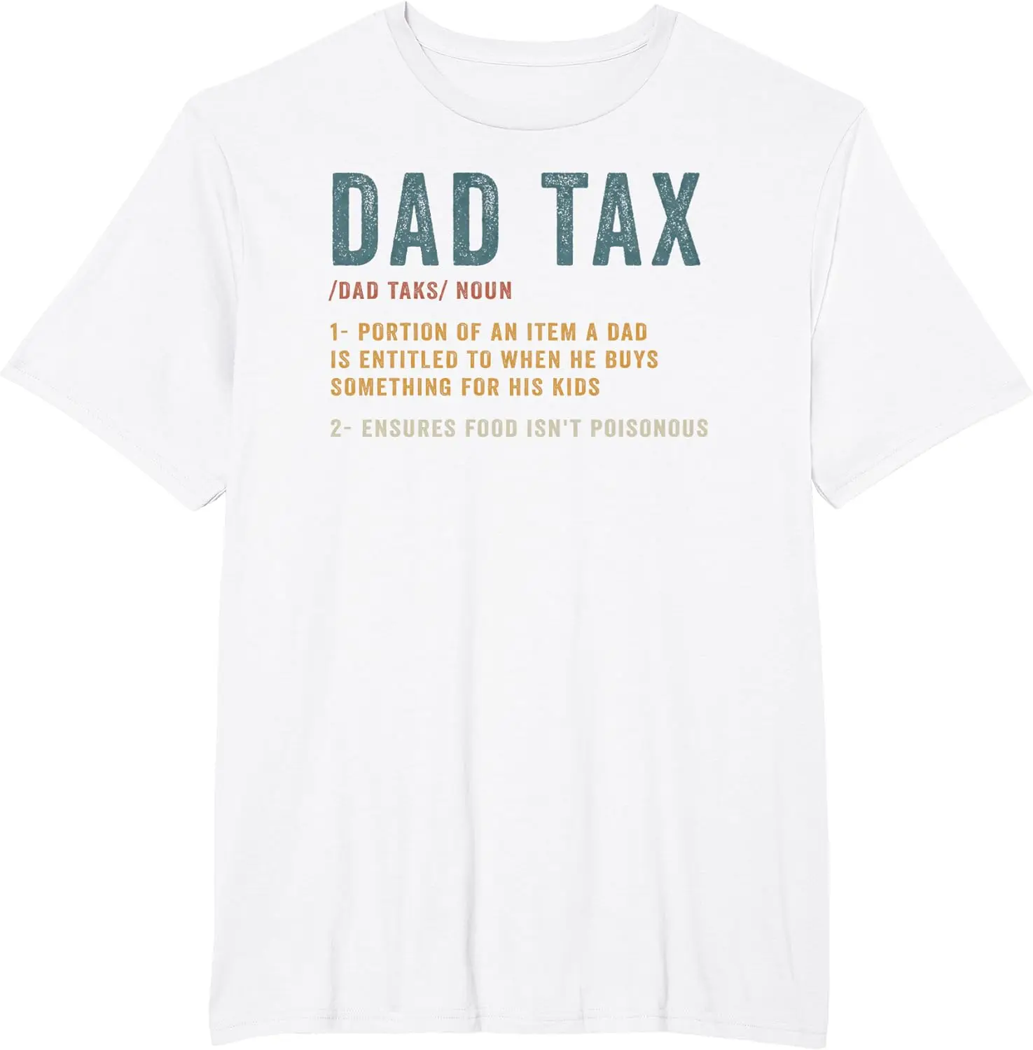 

shirts for women Vintage Dad Tax Definition Men Funny Father's Day T-Shirt