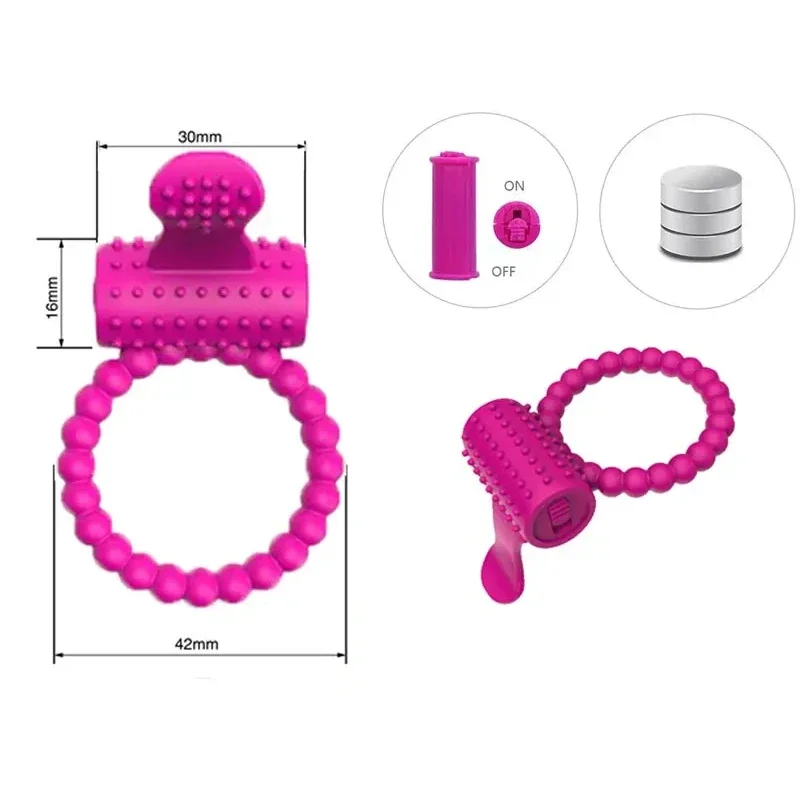 On Batteries Nipple Sucker 2 In 1 Ring Men Handfree Rubber Woman Masturbation Vibrator Object Seksa Vajina Vegina Vacuum