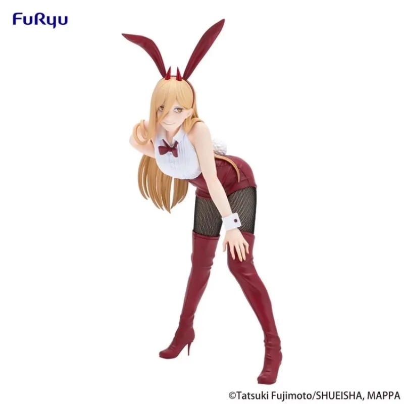 Original Version: FuRyu BiCute Bunnies Chainsaw Human Pawa Scenery Product Movable Figurine Model Toy Gift Movie Anime