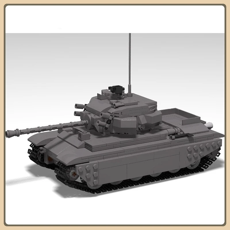 

Строительные блоки MOC Centurion Mk 3, модель танка, военная серия, креативный подарочный набор-головоломка