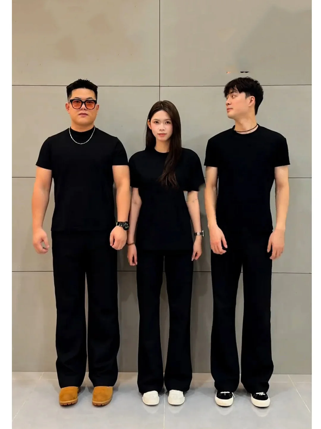 

Black Blade Straight Leg Men's Trousers CleanFit Slimming American Casual Micro Flared Suit Pants Autumn Youth Fashion