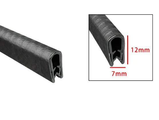 U-shaped edge sealing strip; provides edge impact protection and UV resistance.