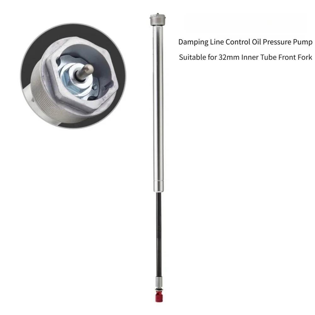 Hydraulic Front Fork Pump for Mountain Bikes Made from Lightweight Aluminum Alloy 32mm ML General 34mm Damping Options