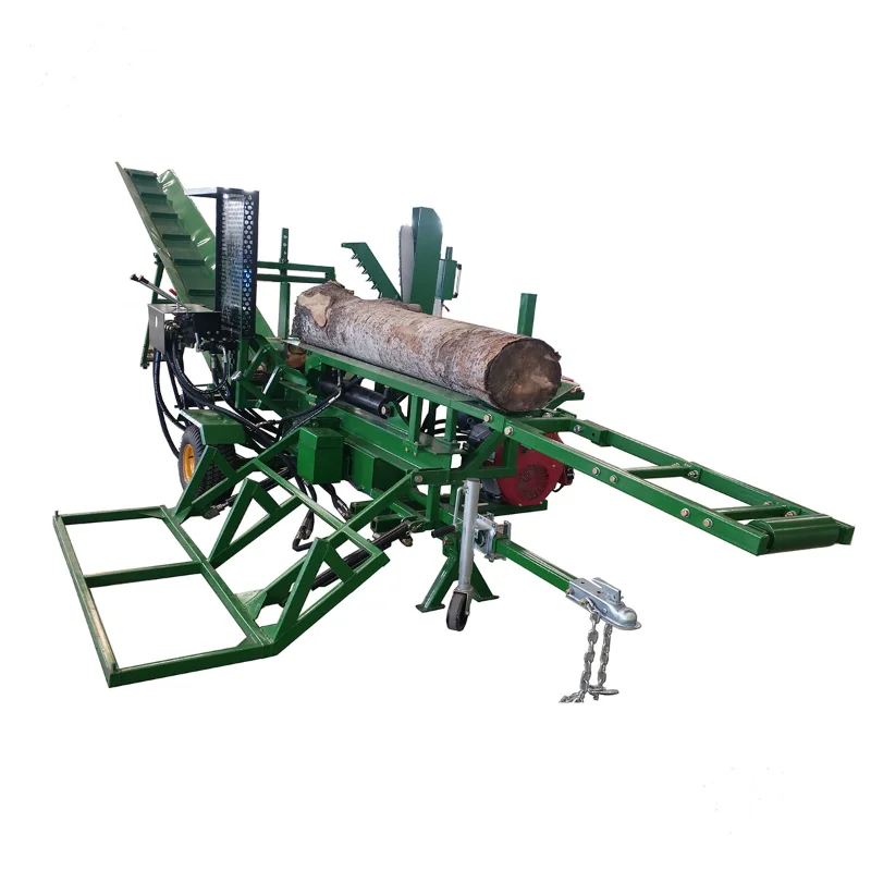 Finely Processed CE Approved Diesel Powered Pto Firewood Processor Sale Mechanical /Gasoline Production Log Splitter