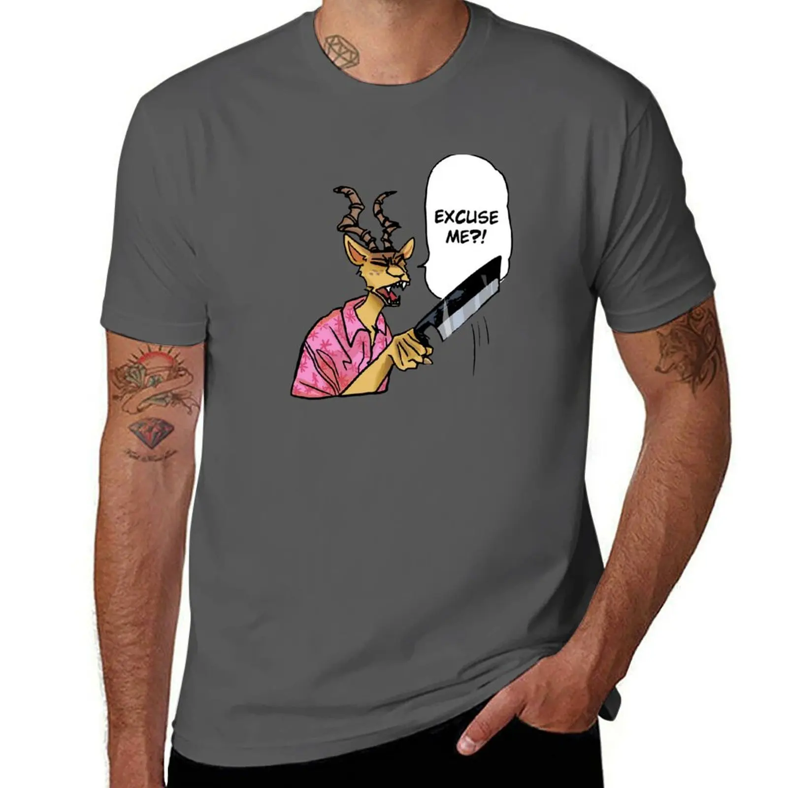 

BEASTARS! MELON EXCUSE ME! T-Shirt man t shirts high quality luxury brand cotton tshirt 100% cotton t shirt pack T-Shirt
