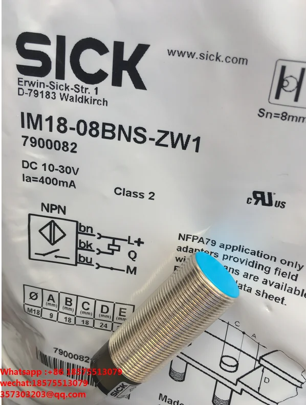 

For SICK IM18-08BNS-ZW1 Sensor New And Unopened