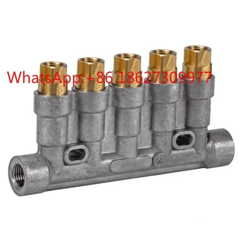 1PCS centralized single-line lubrication system, oil injector, distributor, oil pump 345 rated power 0.37kw