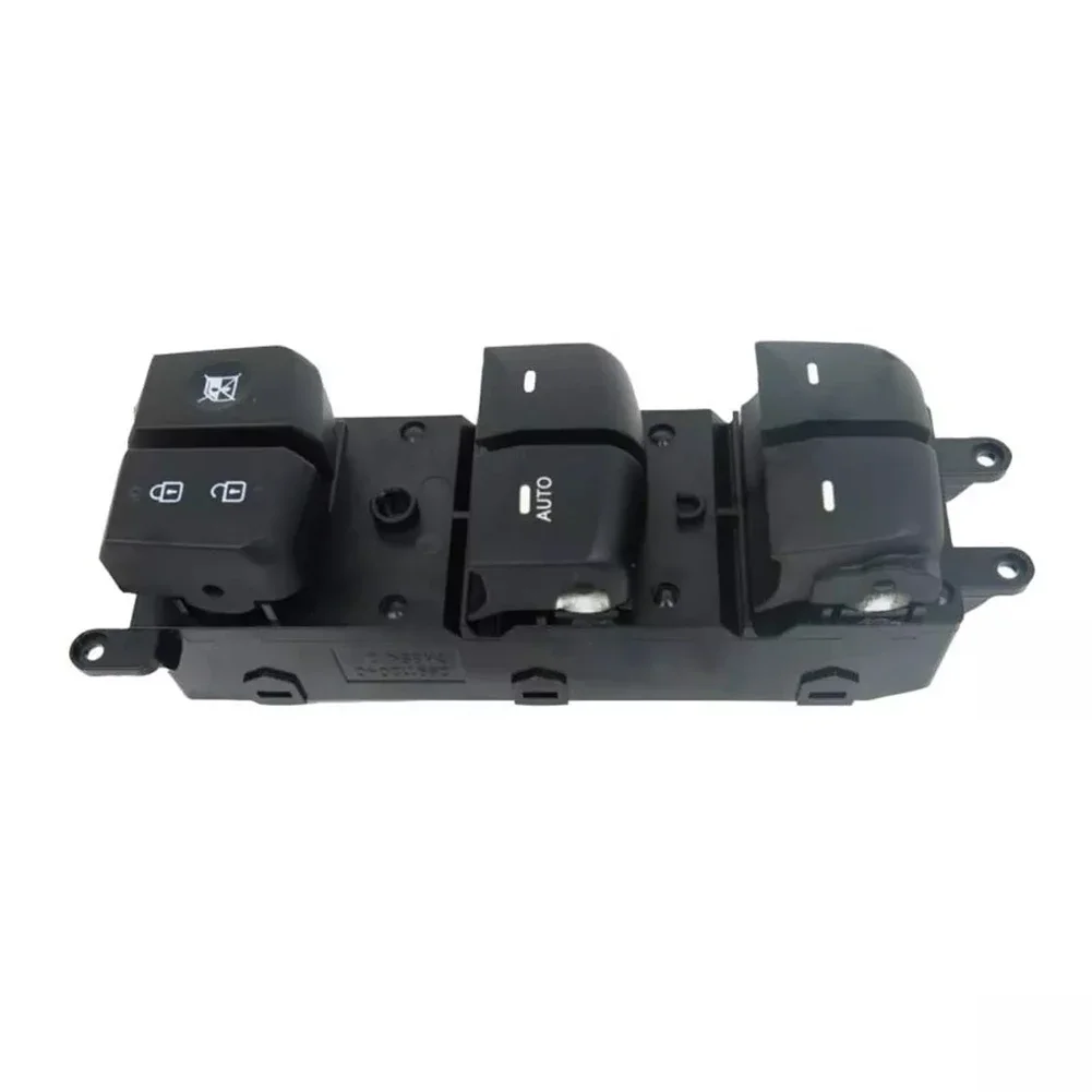 Convenient Front Left Glass Switch for Hyundai For Elantra GT 1317 Practical and Wear Resistant Black Color OEM 93571A5010